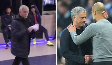 José Mourinho chama Manchester City “uma equipa de c*brões” em conversa explosiva com a equipa durante o intervalo