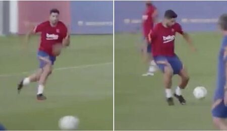 Vídeo de Luis Suarez a treinar pelo Barcelona é triste de ver