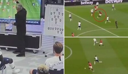 Vídeo de José Mourinho a prever como Paul Pogba ia actuar frente ao Tottenham é fascinante