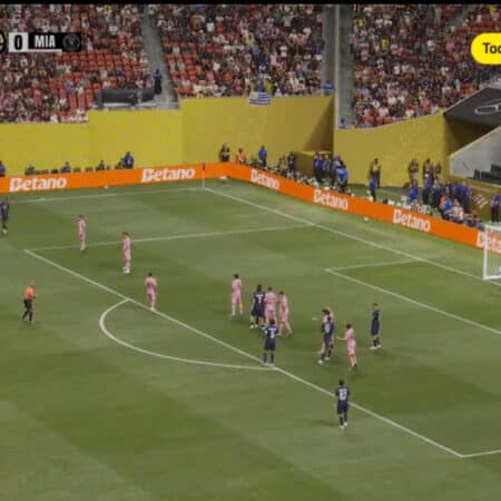 O golo de João Neves contra o Inter de Miami